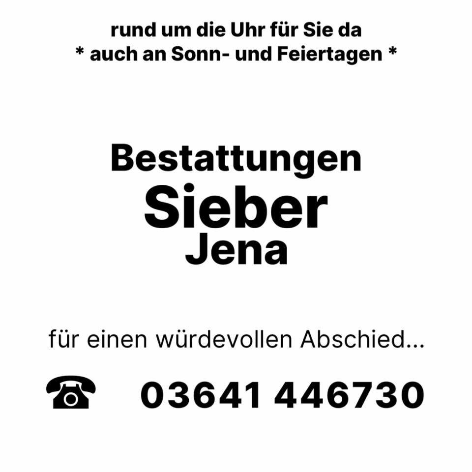 Beerdigungen Jena Ostfriedhof